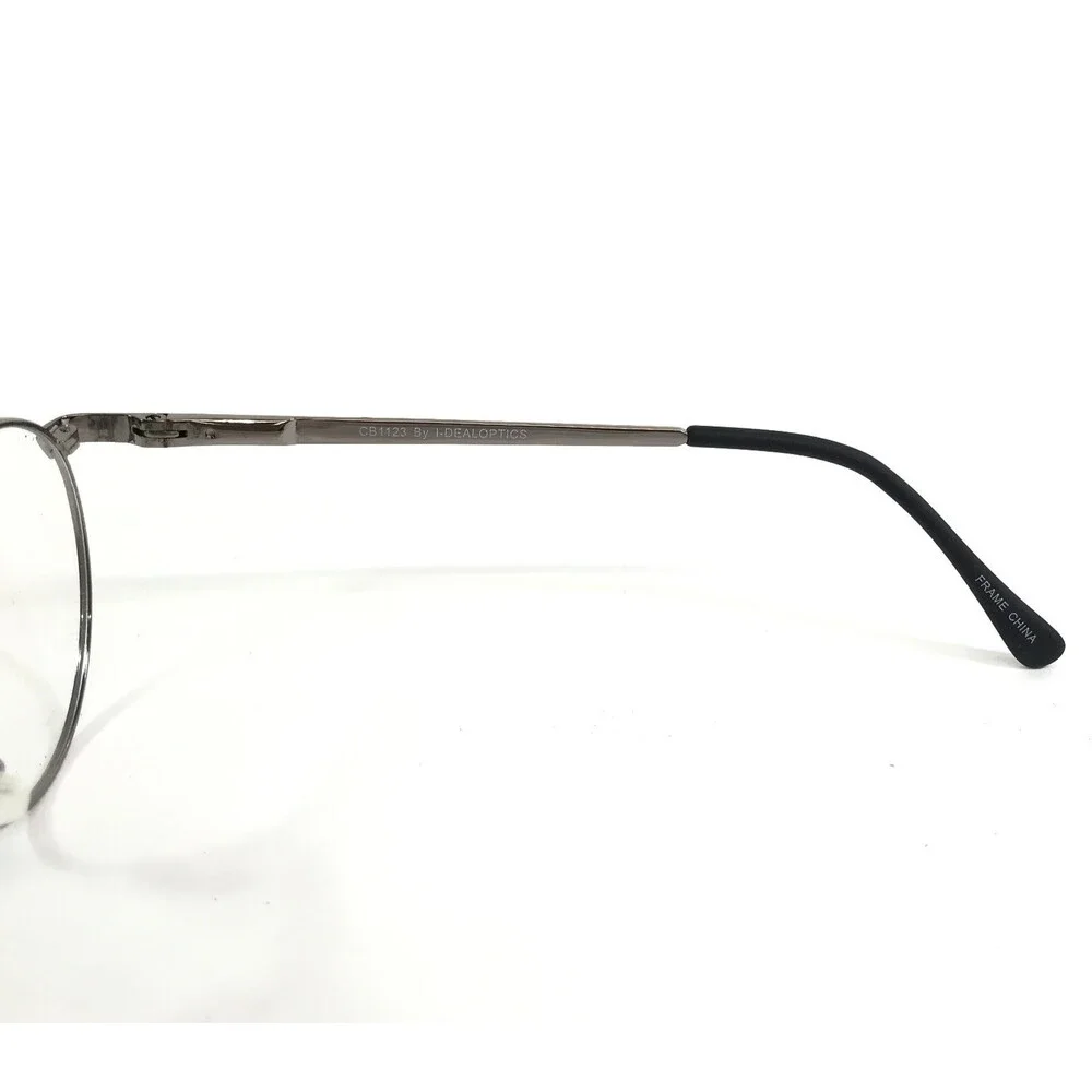 Casino Eyewear Eyeglasses Frames CB1123 SHINY GREY Round Wire Rim 49-20-135
